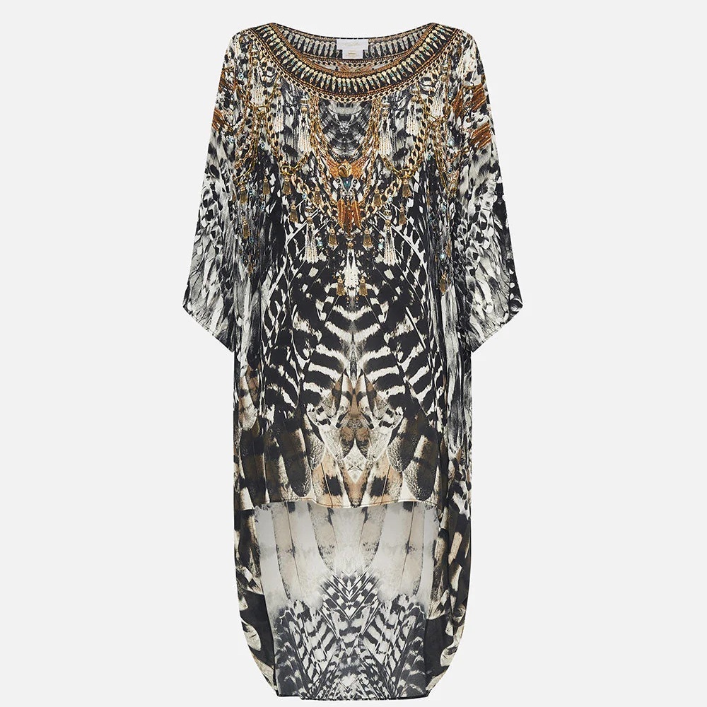 Camilla Scoop Back Hem Dress Night Owl o/s
